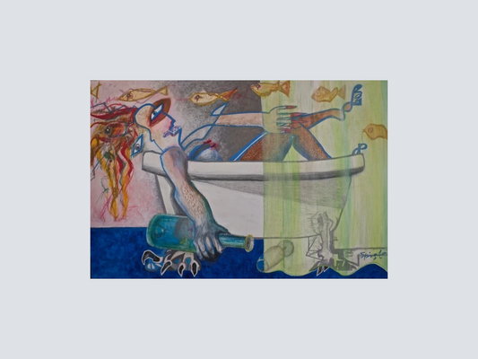 BAD CHAMPAGNE IN A COLD BATH