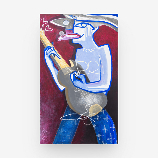 JE KUNT NIET RAPPEN MET DE BLUES